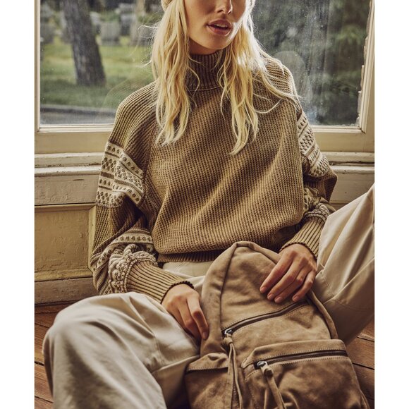 🎉LAST CHANCE🎉 FREE PEOPLE We The Free Oxford Suede Sling / Mushroom - Picture 7 of 8